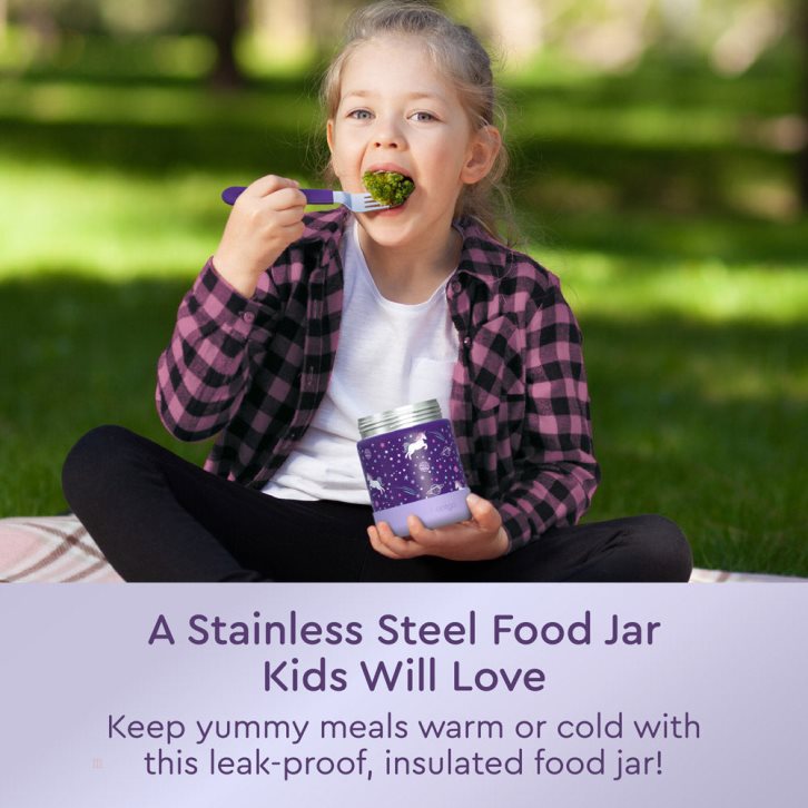 Unicorn Bentgo Food Jar Kids' Stainless Steel USA | 350987RKF