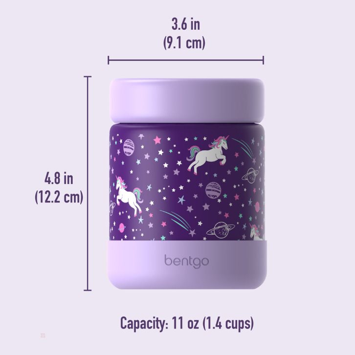 Unicorn Bentgo Food Jar Kids' Stainless Steel USA | 350987RKF