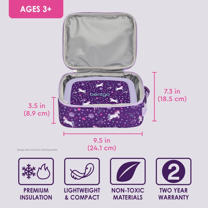 Unicorn Bentgo Insulated Lunch Tote Kids' Lunch Box USA | 714398HSB