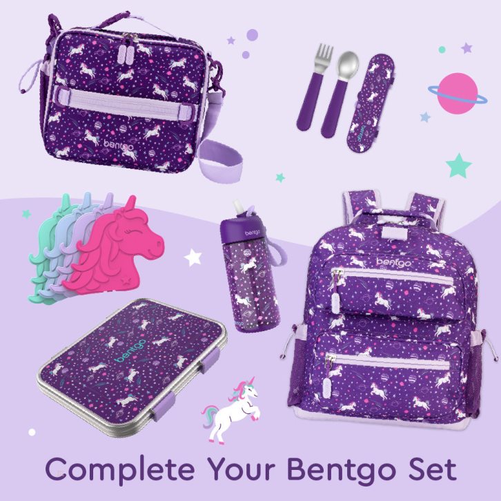 Unicorn Bentgo Lunch Set Kids' Stainless Steel USA | 549867PSH