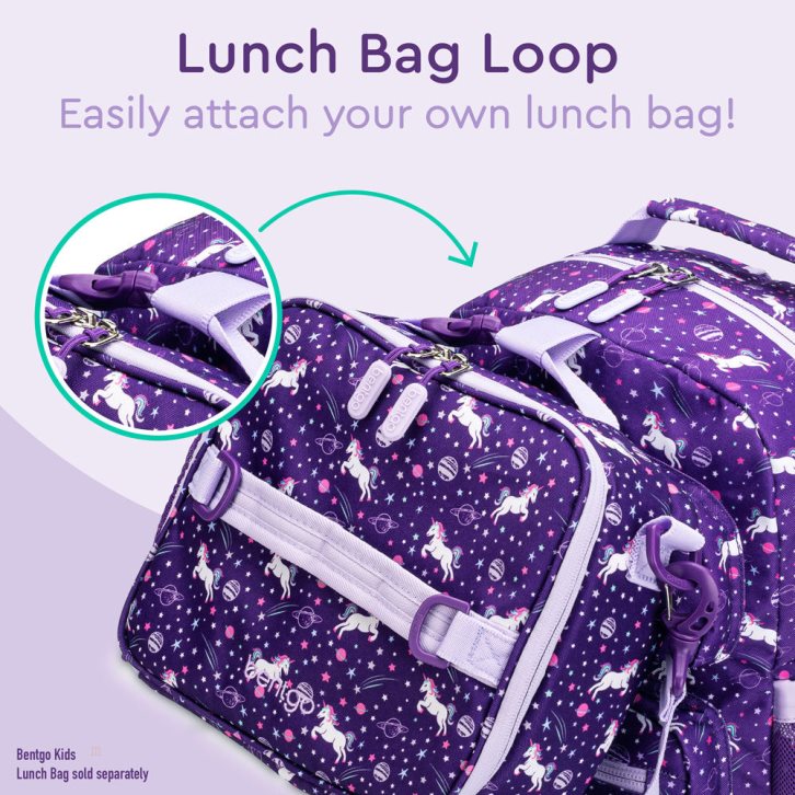 Unicorn Bentgo Prints Kids' Backpack USA | 718243FSN