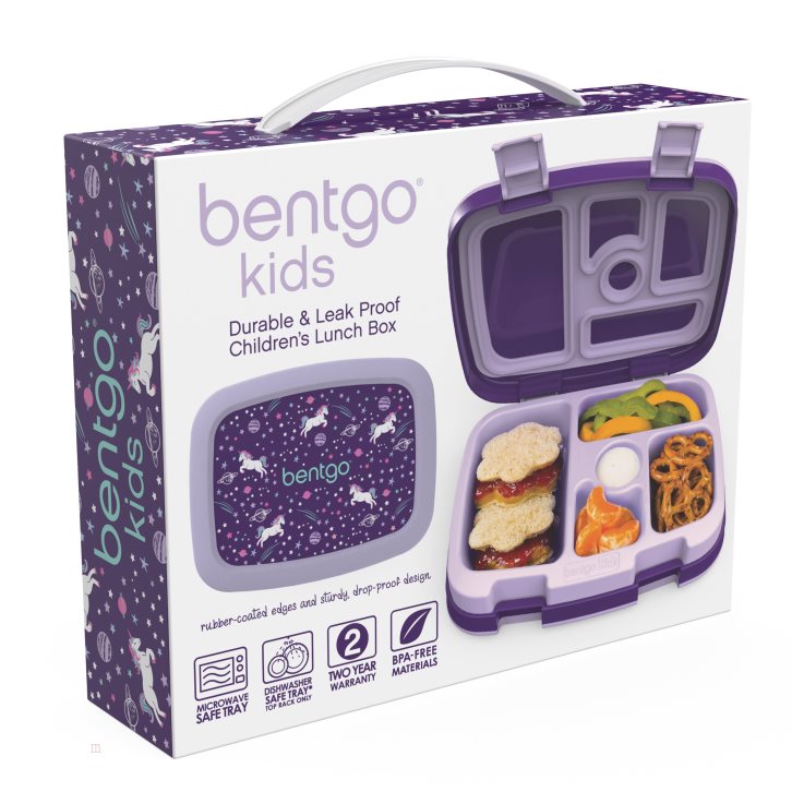 Unicorn Bentgo Prints Kids' Lunch Box USA | 371069EHT