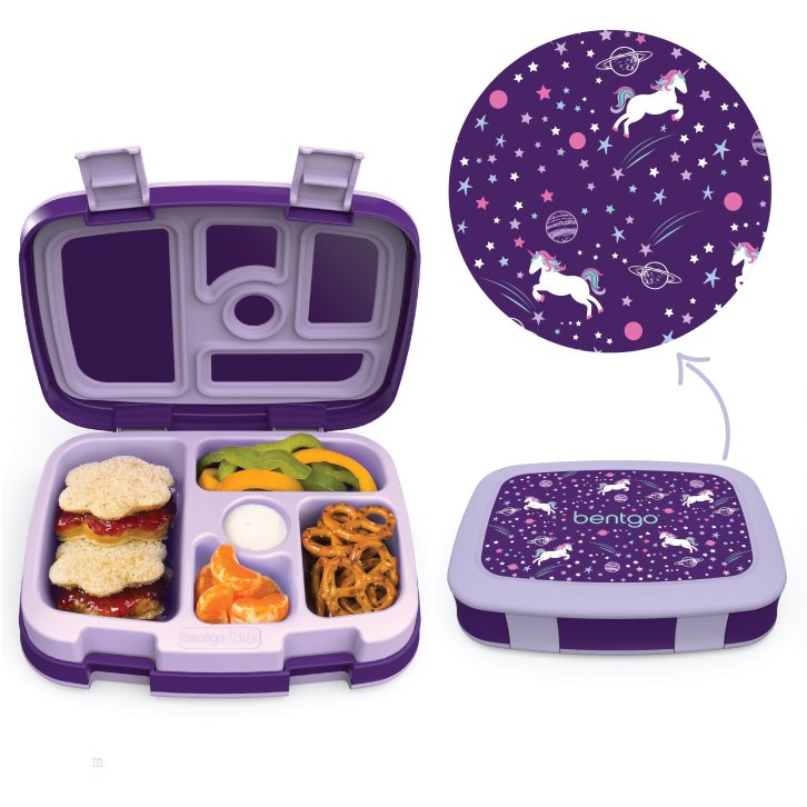 Unicorn Bentgo Prints Kids\' Lunch Box USA | 371069EHT
