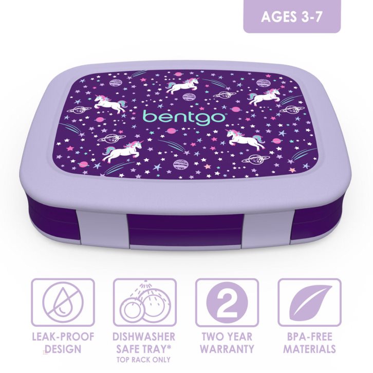 Unicorn Bentgo Prints Kids' Lunch Set USA | 891405XUP