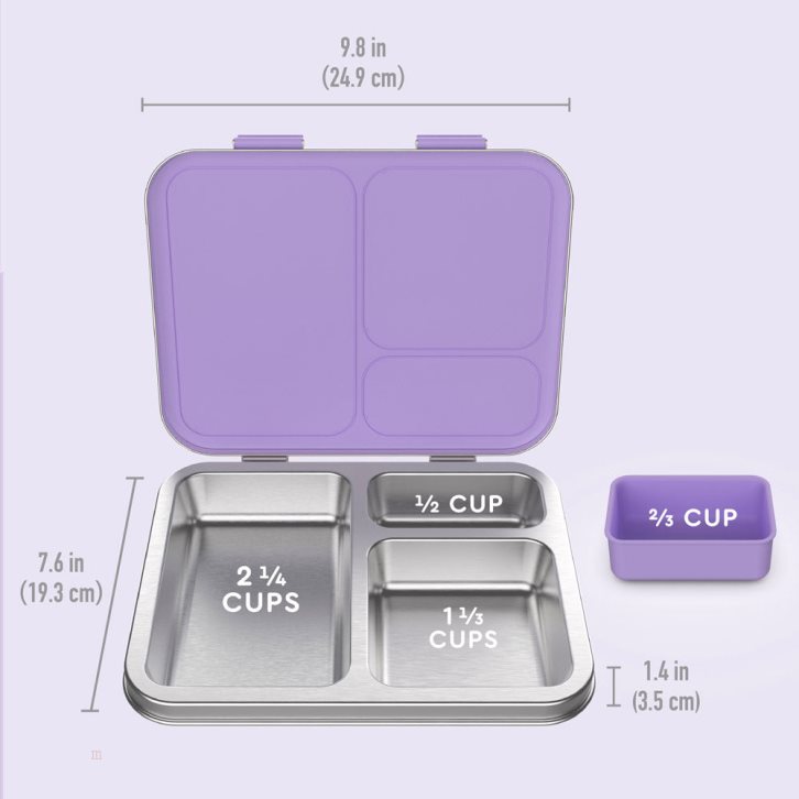 Unicorn Bentgo Prints Lunch Box Kids' Stainless Steel USA | 186593EMQ