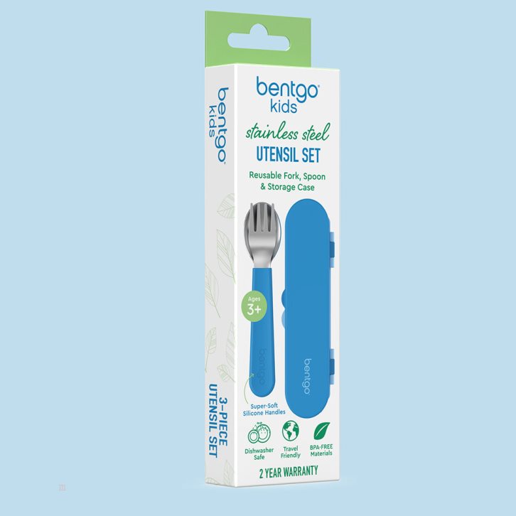 Unicorn Bentgo Stainless Steel Utensil Set Kids' Utensils USA | 637529GBY
